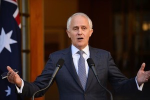 澳大利亞總理特恩布爾(Malcolm Turnbull)。（圖源：AFP）