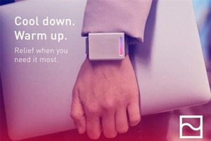 Embr Wave 智能手環能漸漸地積聚熱量或散發熱量，讓用戶在使用過程中會舒適很多。