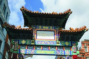 牌樓是倫敦唐人街最具代表性的建築。