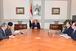 埃及總統緊急召開會議應對恐襲。（圖源：互聯網）