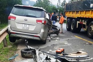 該起車禍現場。（圖源：春嶺）