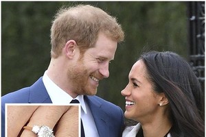 英國王室發表聲明宣佈，現年33歲的哈里王子已於本月早些時候在倫敦與美國女演員梅根‧馬克爾訂婚。（圖源：互聯網）