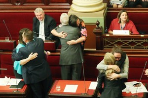 澳大利亞維多利亞州眾議院29日通過安樂死合法化議案修正案，使維州成為澳大利亞首個安樂死合法化的州。（圖源：歐新社）