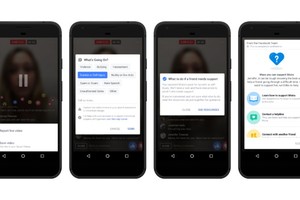 臉書成功測試防止輕生 AI 軟件。（示意圖源：互聯網）