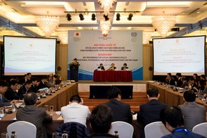 圖為“改革社會保險政策-國際經驗與對越南的勸議”國際研討會現場一瞥。（圖源：ILO）