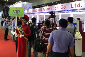 第十四次工業自動化與設備展覽(2017 VCCA)開幕一隅。（圖源：互聯網）