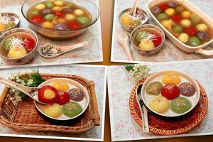 接近冬至，本市有若干傳統街市如第五郡馮興、和平、第六郡平西市場、第十一郡白鐵街市等，近日開始擺售湯圓。（示意圖源：互聯網）