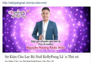 華人女企業家將於明(19)日在皇潮宴會中心(第五郡陳興道街29B號)舉辦第十六次Kelly Pang俱樂部美甲盛會。（圖源：臉書粉絲專頁截圖）