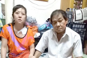 丈夫患末期腎衰竭，艾青又遭車禍，真是禍不單行。