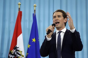 圖為奧地利共和國新任總理塞巴斯蒂安‧庫爾茨。（圖源：AP）