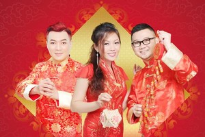 光榮(左起)、秀玲、偉智。