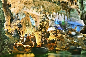 絢麗多彩的風芽洞一瞥。（圖源：旅遊總局）