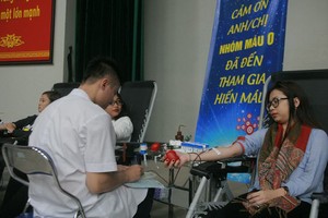 民眾紛紛捐血救人。（圖源：Infonet）