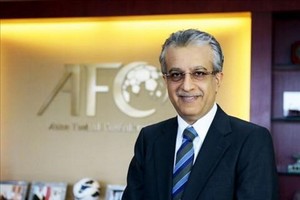 亞足聯主席薩爾曼‧艾爾‧哈利法。