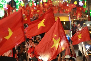 我國U23足球隊晉級決賽創造歷史，全國各處舉行盛大遊行歡慶。