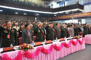 圖為順化市舉行的“1968戊申年之春總進攻和起義”50週年紀念的傳統會晤現場一隅。（圖源：光道）