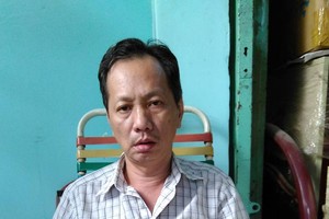 顏永海中風後生活困苦。