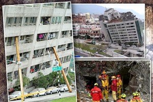 花蓮地震災情嚴重。（圖源：互聯網）