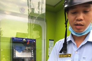 昨日下午，平盛郡諾莊隆街亞洲銀行ATM不能提款。