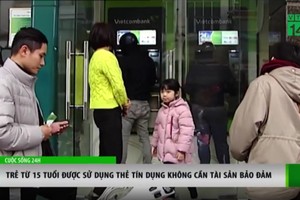 年滿 15 歲者可用銀行卡。（圖源：VTC視頻截圖）