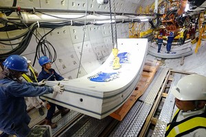 本市使用 ODA 資金架設的地鐵１號線項目。