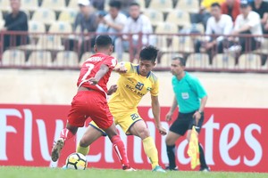 乂安藍江隊0比0戰平對手。