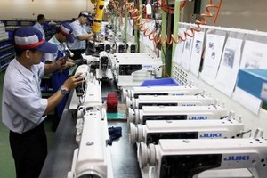 連接全球價值鏈，促進加工製造業。（示意圖源：越通社）