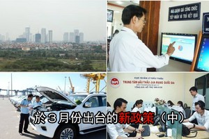 於３月份出台的新政策（中）