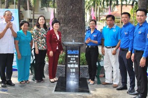 文朗公園直飲水設備正式投入使用。