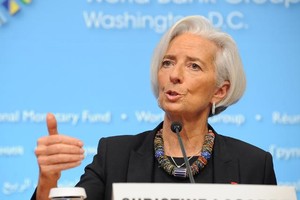 國際貨幣基金組織(IMF)總裁拉加德。（圖源：互聯網）