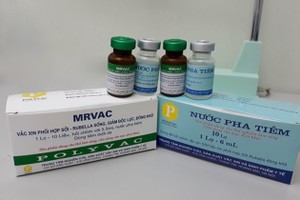 我國生產的麻疹風疹二合一疫苗於下月份將獲列入擴大接種計劃，適用於18個月歲齡以上小孩。（圖源：陲玲）