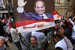 埃及大選初步結果：現任總統塞西將獲連任。（圖源：Sputnik）