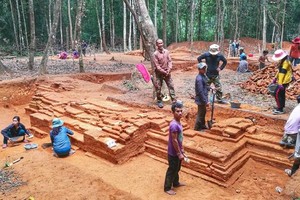 挖掘現場。（圖源：互聯網）