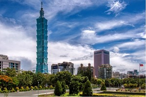 摩天大樓的台北101。（示意圖源：互聯網）