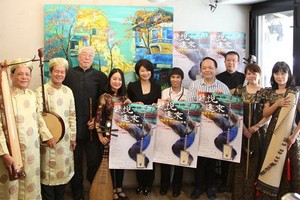 我國樂師赴台交流。