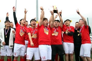 越南留學生足球隊。