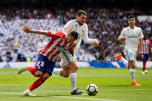 皇家馬德里主場1比1戰平馬德里競技。