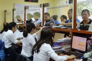 今年河內市公務員編制將精簡1.7% 。（示意圖源：互聯網）