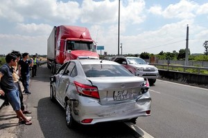 該起交通事故現場。（圖源：德盛）