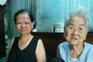 蔡玉嬌老大娘及女兒都喪失勞動力。