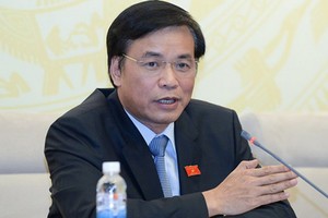 國會秘書長阮幸福。（圖源：江輝）