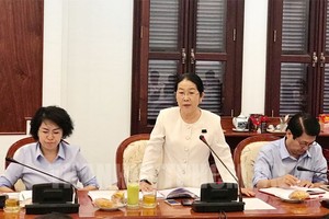 市委副書記武氏蓉主持會議。（圖源：市黨部新聞網）