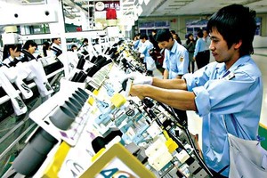 根據越南工商總會（VCCI）的外國企業調查結果顯示，各家外國投資商（FDI）仍對我國的經營前途有信心。（示意圖源：互聯網）