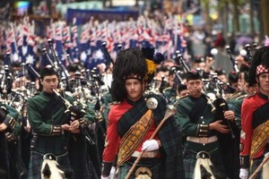 澳新軍團日紀念遊行現場。（圖源：Getty Images）
