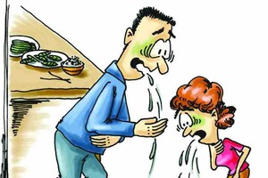 食物中毒可以用這些急救方法。（示意圖源：互聯網）