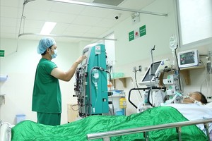 Tr.V.T.在重症監護室接受治療中。（圖源：完美全科醫院）