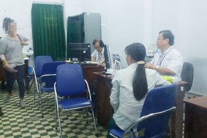 市精神科醫院門診室一瞥。