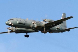 一架俄羅斯伊爾-20電子偵察機4日在黑海上空飛行期間遭北約戰機跟踪攔截。（圖源：互聯網）