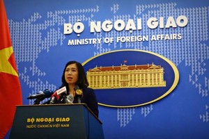 我國外交部發言人黎氏秋姮。（圖源：外交部）