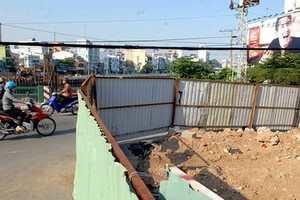 圖為第八郡興建范世顯與花星街二期階段水環境改善項目的排水涵洞系統工程。（圖源：國雄）